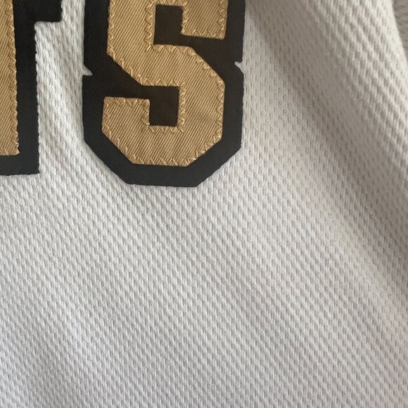 Vintage New Orleans Saints NFL Pullover Jersey Size XL V-Neck Long Sleeve - Picture 10 of 13